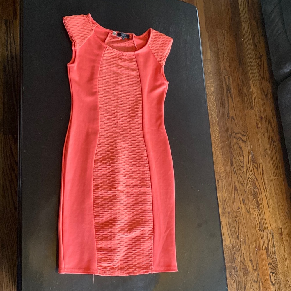 Beautiful bright Coral Guess dress size S for this Summer